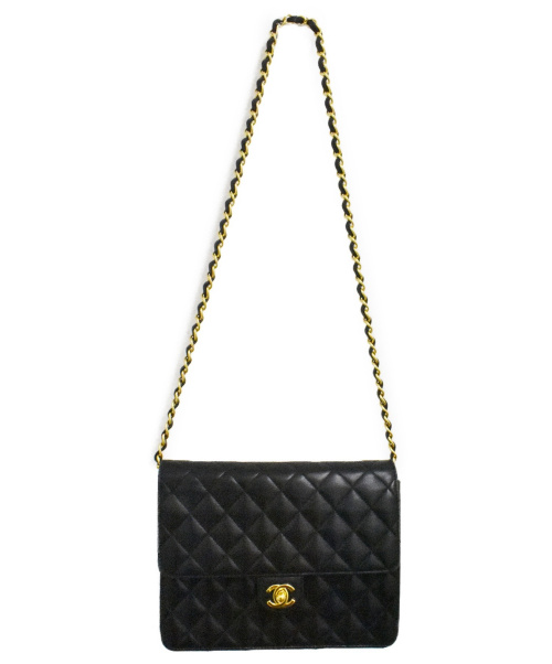 CHANEL（シャネル）CHANEL (シャネル) チェーンショルダーバッグ ブラック サイズ:- 10563463の古着・服飾アイテム