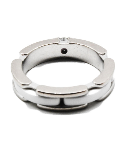 CHANEL（シャネル）CHANEL (シャネル) 1Pダイヤウルトラリング サイズ:T49 20Q 07574 750×ホワイトセラミック/5.5gの古着・服飾アイテム