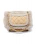 CHANEL (シャネル) パールエンブロイダリーシャーリングバッグ アイボリー サイズ:- 20507515：208000円