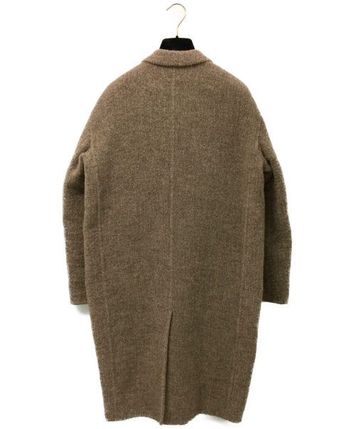 CELINE（セリーヌ）CELINE (セリーヌ) エッグクロンビーコート ブラウン サイズ:36 ラマウールの古着・服飾アイテム