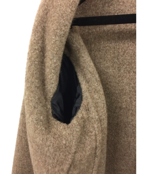 CELINE（セリーヌ）CELINE (セリーヌ) エッグクロンビーコート ブラウン サイズ:36 ラマウールの古着・服飾アイテム