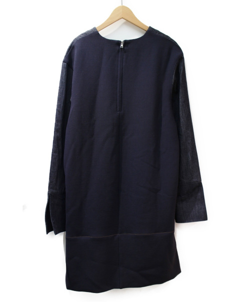 MARNI（マルニ）MARNI (マルニ) デニム切替ワンピース ネイビー サイズ:3 未使用品の古着・服飾アイテム