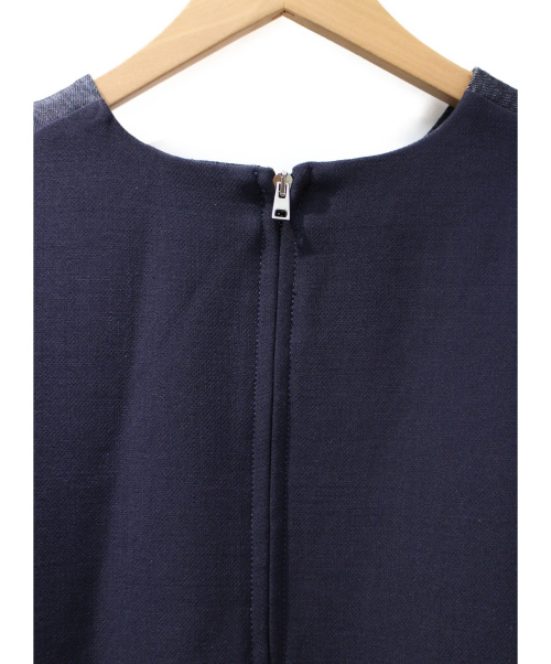 MARNI（マルニ）MARNI (マルニ) デニム切替ワンピース ネイビー サイズ:3 未使用品の古着・服飾アイテム