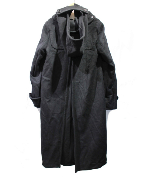 MARNI（マルニ）MARNI (マルニ) フレアダッフルコート ブラック サイズ:38の古着・服飾アイテム