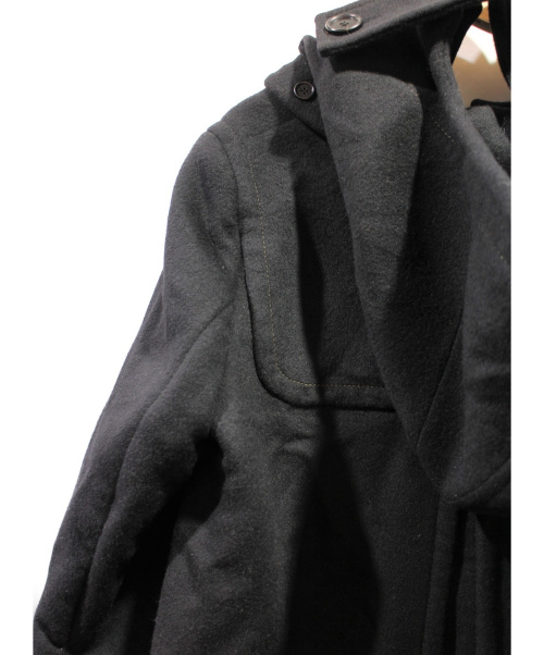 MARNI（マルニ）MARNI (マルニ) フレアダッフルコート ブラック サイズ:38の古着・服飾アイテム