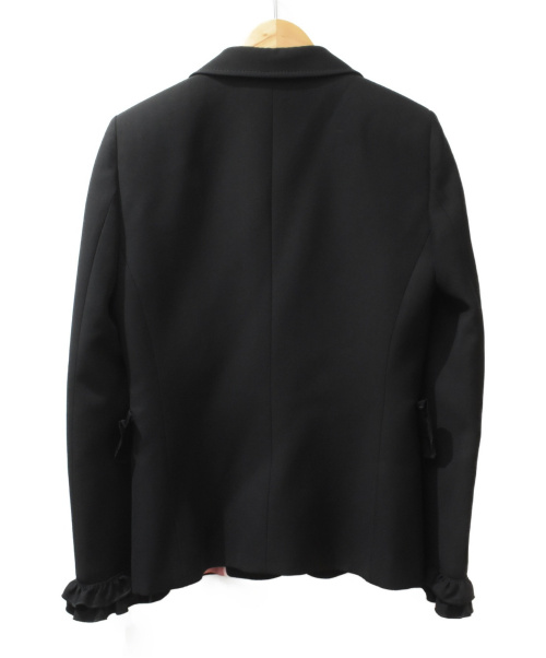 GUCCI（グッチ）GUCCI (グッチ) テーラードジャケット ブラック サイズ:38の古着・服飾アイテム