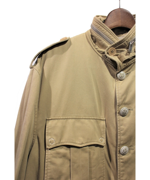 Maison Margiela（メゾンマルジェラ）Maison Margiela (メゾンマルジェラ) ミリタリーコート ベージュ サイズ:50の古着・服飾アイテム