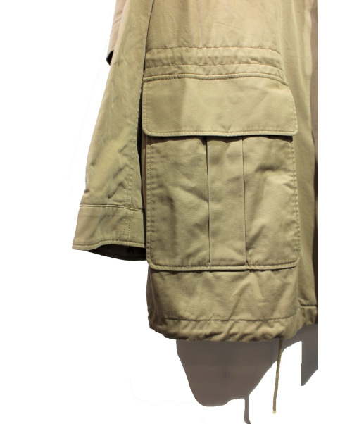 Maison Margiela（メゾンマルジェラ）Maison Margiela (メゾンマルジェラ) ミリタリーコート ベージュ サイズ:50の古着・服飾アイテム