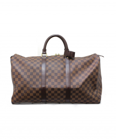 ルイヴィトン　モノグラム　キーポル50 旧型 中古・古着通販】LOUIS VUITTON (ルイヴィトン) キーポル50 ブラウン