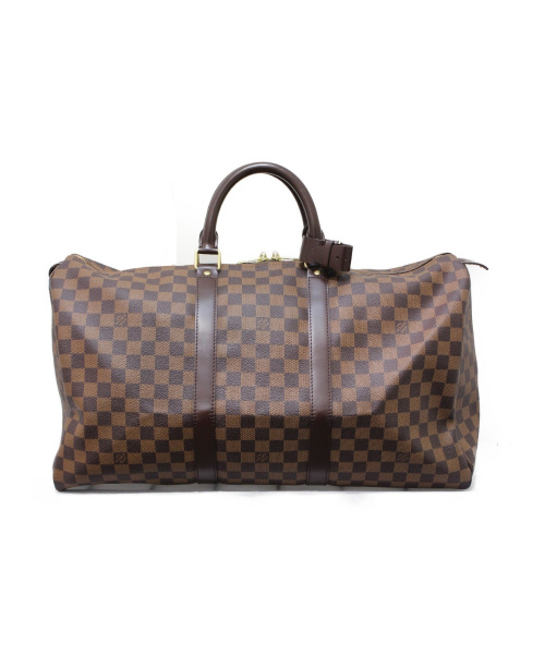LOUIS VUITTON（ルイ ヴィトン）LOUIS VUITTON (ルイヴィトン) キーポル50 ブラウン サイズ:50 ダミエ N41427 MB0076の古着・服飾アイテム
