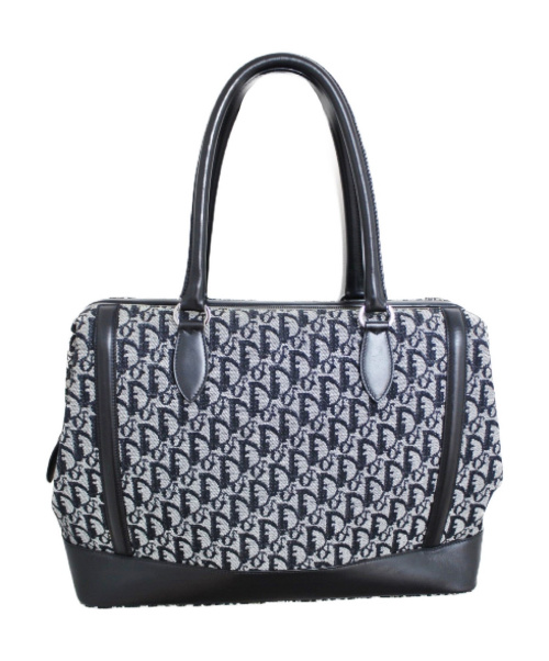 Christian Dior（クリスチャン ディオール）Christian Dior (クリスチャンディオール) トロッターボストンバッグ ブラック サイズ:- トロッター BOB0052の古着・服飾アイテム