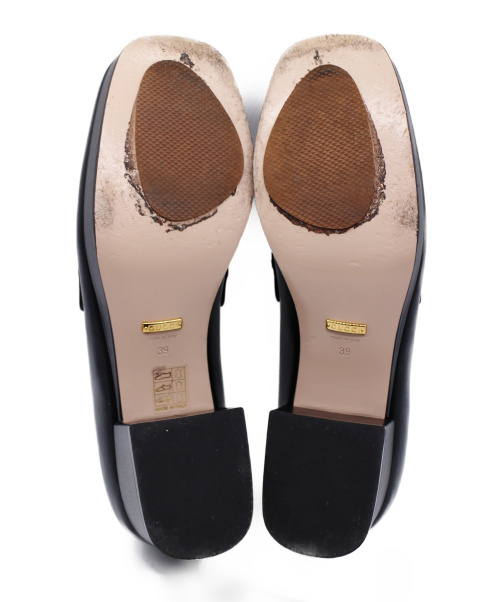 GUCCI（グッチ）GUCCI (グッチ) ホースビットローファー ブラック サイズ:39 565365の古着・服飾アイテム