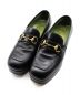 GUCCI（グッチ）の古着「ホースビットローファー」｜ブラック