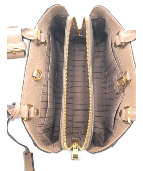 LOUIS VUITTON（ルイ ヴィトン）LOUIS VUITTON (ルイヴィトン) モンテーニュBB トープ サイズ:ｰ モノグラム・アンプラント M50693の古着・服飾アイテム