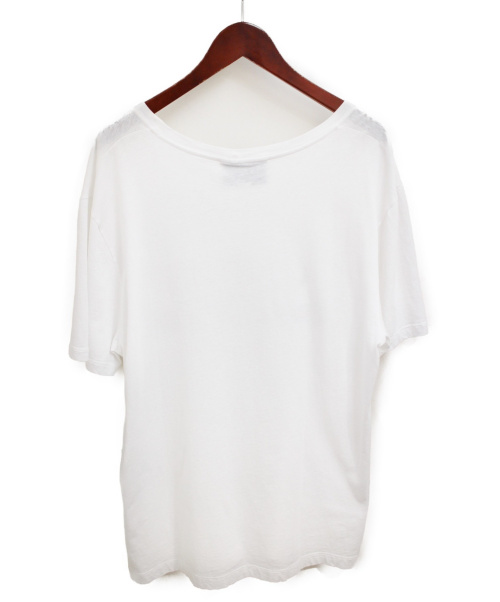 GUCCI（グッチ）GUCCI (グッチ) ヴィンテージロゴプリントTシャツ ホワイト サイズ:Lの古着・服飾アイテム
