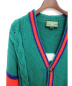 GUCCI (グッチ) GUCCI DIY/ニットカーディガン グリーン サイズ:M：89800円