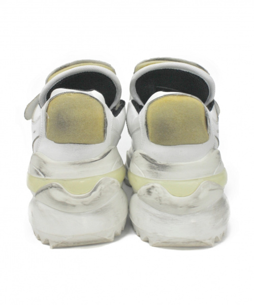 Maison Margiela（メゾンマルジェラ）Maison Margiela (メゾンマルジェラ) 19SS ロートップレトロフィットスニーカー ホワイト サイズ:39の古着・服飾アイテム
