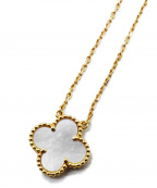 VAN CLEEF & ARPELSヴァンクリーフ＆アーペル）の古着「ヴィンテージアルハンブラネックレス」