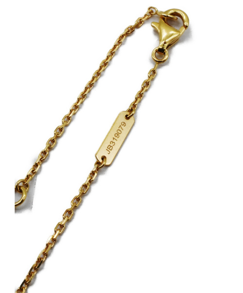 VAN CLEEF & ARPELS（ヴァンクリーフ＆アーペル）VAN CLEEF & ARPELS (ヴァンクリーフ＆アープル) ヴィンテージアルハンブラネックレス Au750/総重量5.2gの古着・服飾アイテム