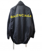 BALENCIAGAバレンシアガ）の古着「オーバーシルエットナイロンコート」｜ブラック