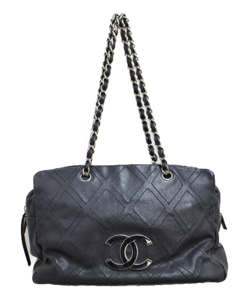 CHANEL（シャネル）CHANEL (シャネル) チェーンショルダーバッグ ブラック サイズ:- 1078769の古着・服飾アイテム