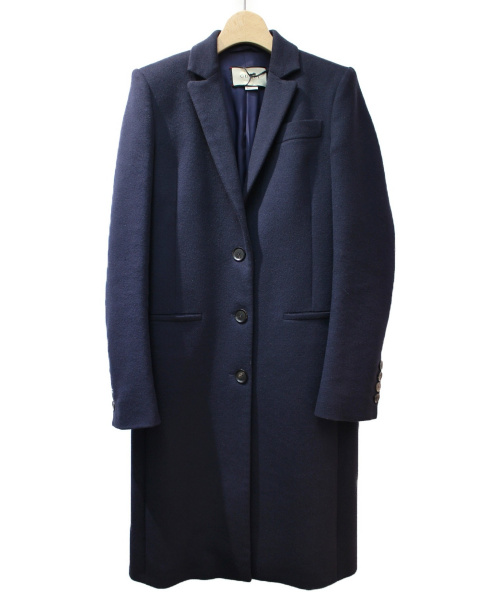 GUCCI（グッチ）GUCCI (グッチ) チェスターコート ネイビー サイズ:38の古着・服飾アイテム