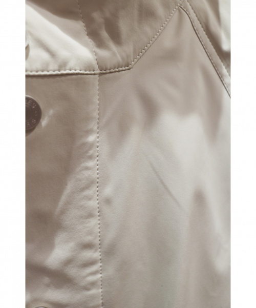 HERMES（エルメス）HERMES (エルメス) フーデットナイロンジャケット ベージュ サイズ:44の古着・服飾アイテム