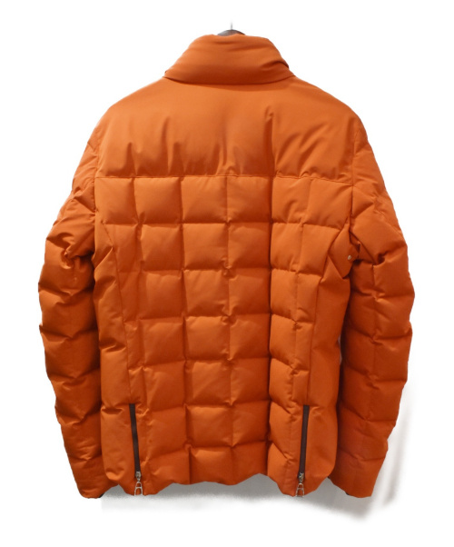 HERMES（エルメス）HERMES (エルメス) フィヨルドメンズダウンジャケット オレンジ サイズ:Mの古着・服飾アイテム