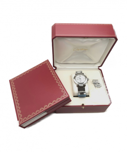Cartier（カルティエ）Cartier (カルティエ) パシャCビッグデイト サイズ:- W31055M7 自動巻きの古着・服飾アイテム