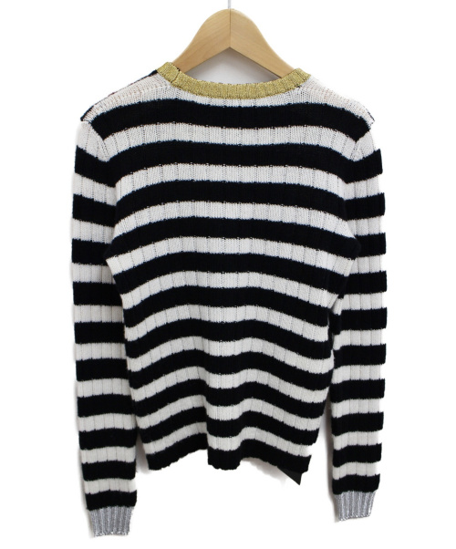 GUCCI（グッチ）GUCCI (グッチ) ボーダーニット サイズ:XXSの古着・服飾アイテム