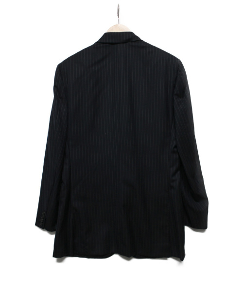 HERMES（エルメス）HERMES (エルメス) ストライプ3Bスーツ ネイビー サイズ:46の古着・服飾アイテム