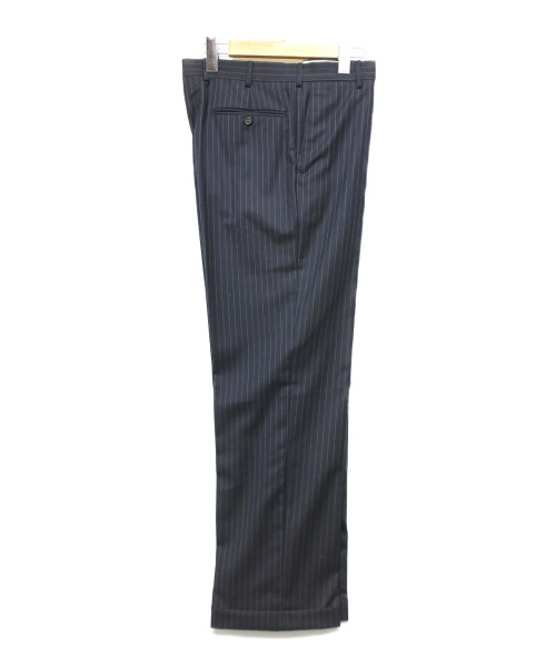 HERMES（エルメス）HERMES (エルメス) ストライプ3Bスーツ ネイビー サイズ:46の古着・服飾アイテム