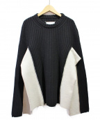 Maison Margielaメゾンマルジェラ）の古着「19AW リブバイカラーニット」
