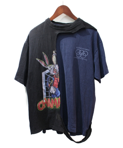 Maison Margiela（メゾンマルジェラ）Maison Margiela (メゾン マルジェラ) リメイクTシャツ サイズ:2の古着・服飾アイテム