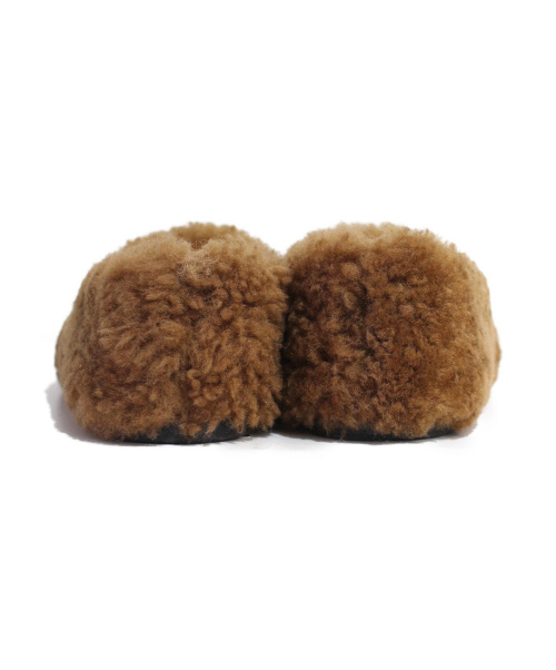 CELINE（セリーヌ）CELINE (セリーヌ) 18AW Cosy Slipper ブラウン サイズ:39の古着・服飾アイテム