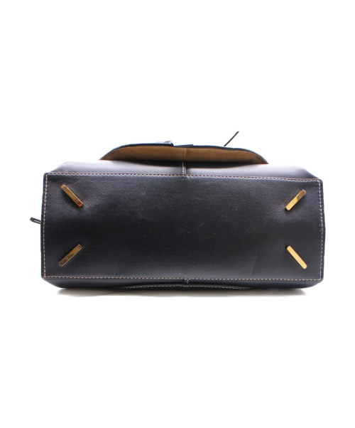 LOEWE（ロエベ）LOEWE (ロエベ) ゲートトップハンドル2WAYバッグ ネイビー サイズ:- 061825の古着・服飾アイテム
