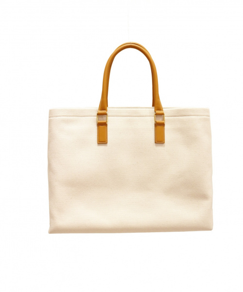 CELINE（セリーヌ）CELINE (セリーヌ) ホリゾンタルキャンバス アイボリー×ブラウン サイズ:-の古着・服飾アイテム