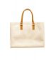 CELINE (セリーヌ) ホリゾンタルキャンバス アイボリー×ブラウン サイズ:-：148000円