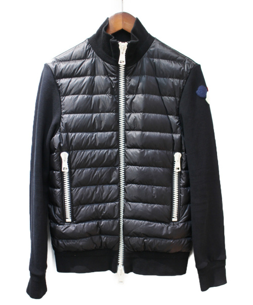 MONCLER（モンクレール）MONCLER (モンクレール) MAGLIA CARDIGAN ブラック サイズ:XSの古着・服飾アイテム