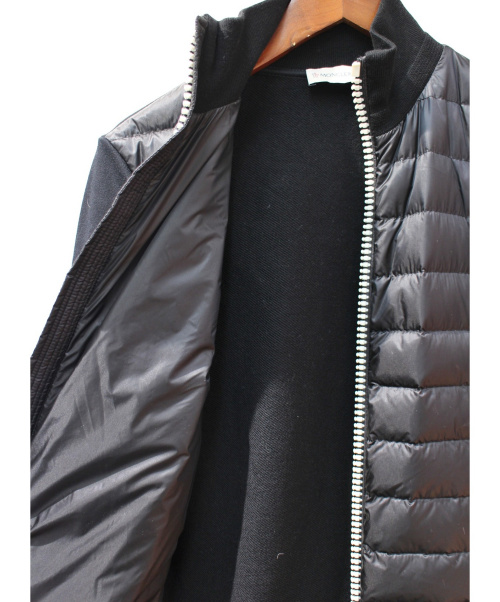 MONCLER（モンクレール）MONCLER (モンクレール) MAGLIA CARDIGAN ブラック サイズ:XSの古着・服飾アイテム