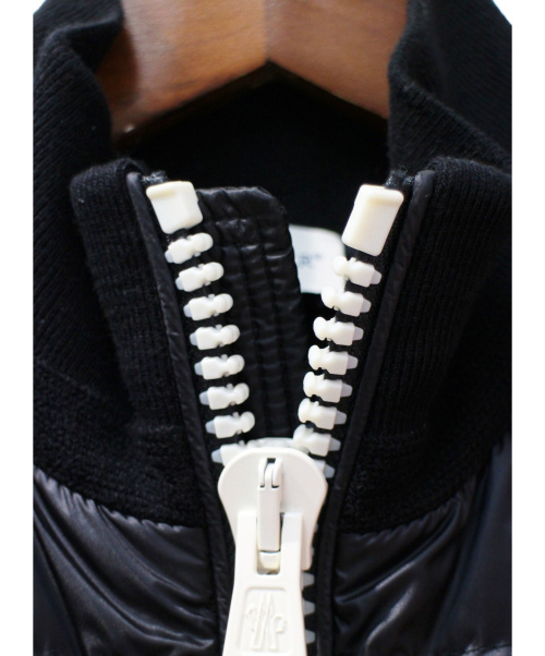 MONCLER（モンクレール）MONCLER (モンクレール) MAGLIA CARDIGAN ブラック サイズ:XSの古着・服飾アイテム