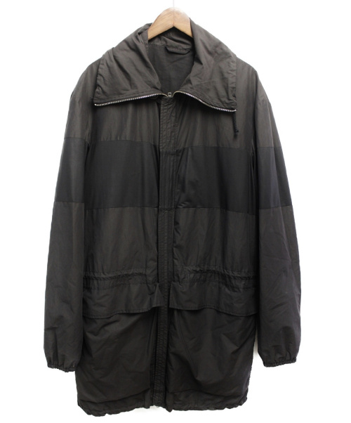Maison Margiela（メゾンマルジェラ）Maison Margiela (メゾンマルジェラ) 切替ジップコート ブラック サイズ:44の古着・服飾アイテム