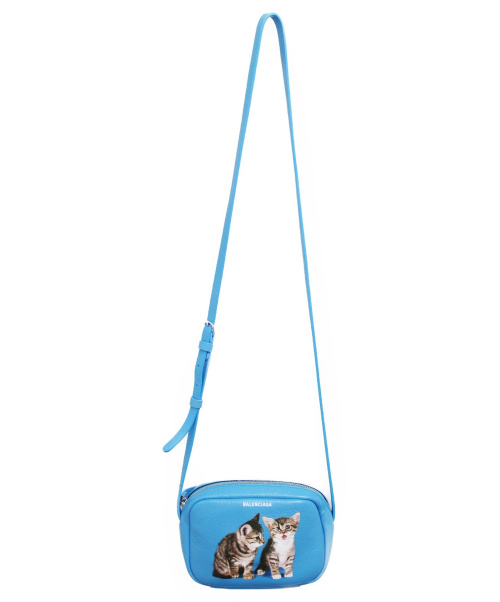 BALENCIAGA（バレンシアガ）BALENCIAGA (バレンシアガ) エブリデイカメラバッグ  スカイブルー サイズ:XS 489809D6WEN4660 -の古着・服飾アイテム