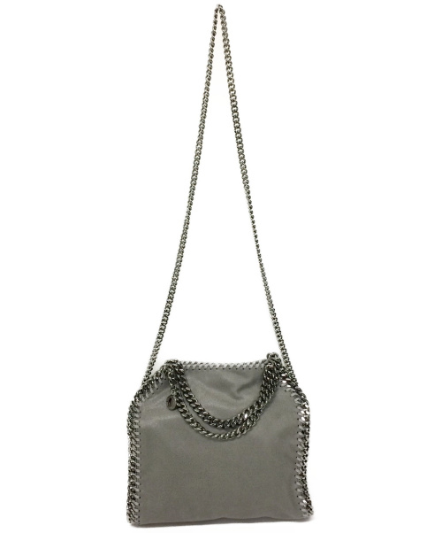 STELLA McCARTNEY（ステラマッカートニー）STELLA McCARTNEY (ステラ・マッカートニー) FALABELLA MINI TOTE グレー サイズ:-の古着・服飾アイテム