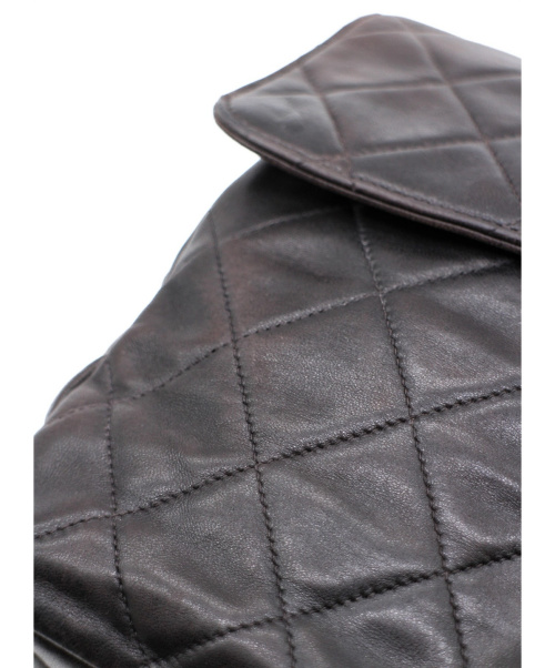 CHANEL（シャネル）CHANEL (シャネル) マトラッセ チェーンショルダーバッグ ブラック サイズ:- 3559227の古着・服飾アイテム