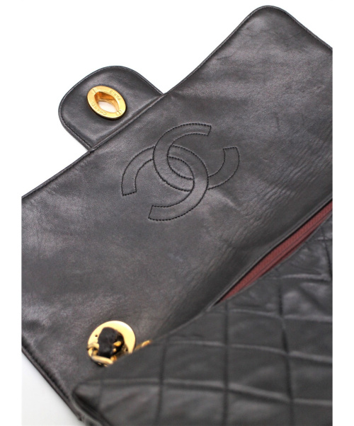 CHANEL（シャネル）CHANEL (シャネル) マトラッセ チェーンショルダーバッグ ブラック サイズ:- 3559227の古着・服飾アイテム
