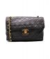 CHANEL（シャネル）の古着「マトラッセ チェーンショルダーバッグ」｜ブラック