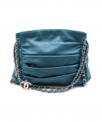 CHANELシャネル）の古着「チェーンショルダーバッグ」｜ピーコックグリーン