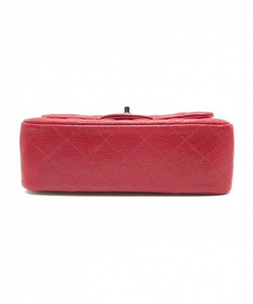CHANEL（シャネル）CHANEL (シャネル) チェーンショルダーバッグ レッド サイズ:20 ミニマトラッセ20 キャビアスキンの古着・服飾アイテム