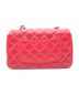 CHANEL (シャネル) チェーンショルダーバッグ レッド サイズ:20 ミニマトラッセ20 キャビアスキン：378000円